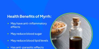 Мірра: Переваги, ризик та побічні ефекти