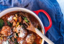 Насичений мінестроне з фрикадельками: ситна страва, багата білками